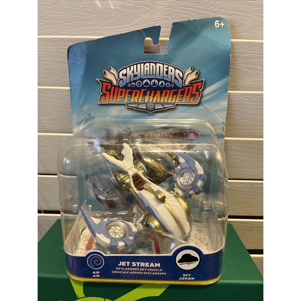 SKYLANDERS SUPERCHARGERS JET STREAM SKY VEHICLE W/ Shelf Ware